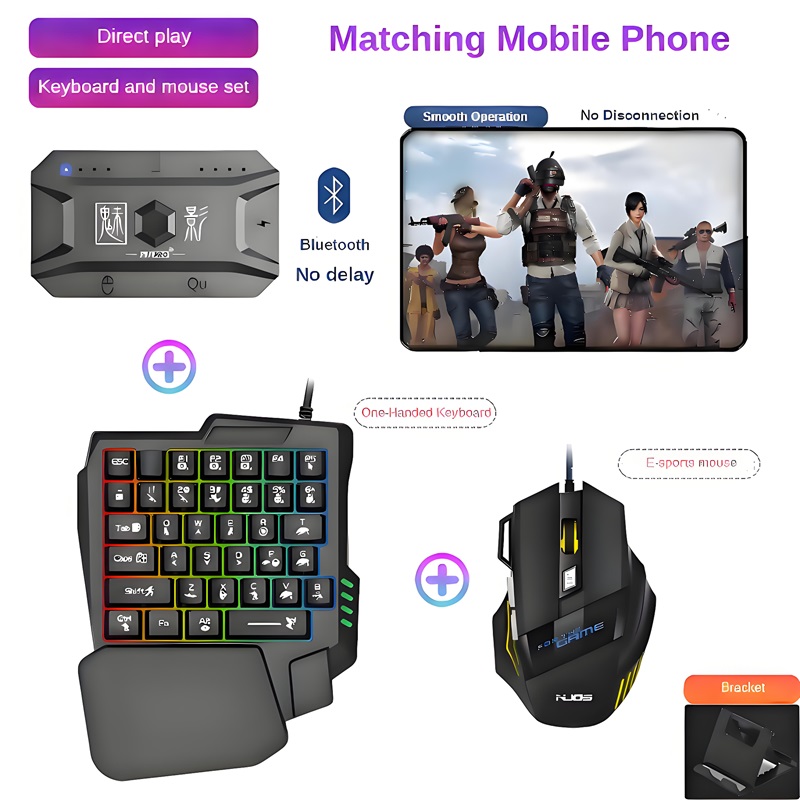 Mouse Bungee Holder - M1 Pro 게임패드 모바일 폰 게임