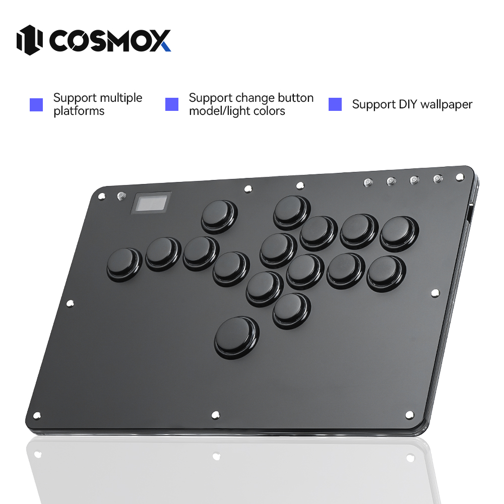 Joystick Pc Gaming - Haute42- COSMOX PC/PS3/PS4/PS5용 파이팅 히트박스 게임