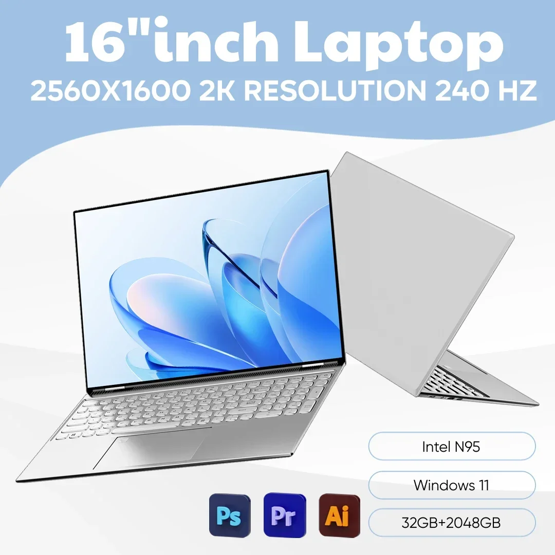 Pc Gaming Notebook - 새로운 브랜드 16인치 2K 노트북, 240Hz