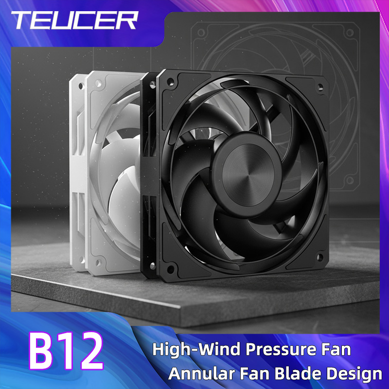 Pc Gaming Case - TEUCER 컴퓨터 CPU 쿨러 팬 120mm
