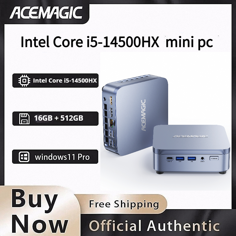 Pc Gaming Ddr5 - ACEMAGIC 인텔 코어 I5-14500HX 미니 PC