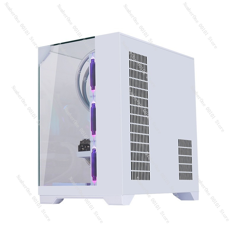 ATX 게이밍 PC 케이스 파노라마 강화유리 7팬 지원 - Pc Gaming Case 리뷰 및 가격