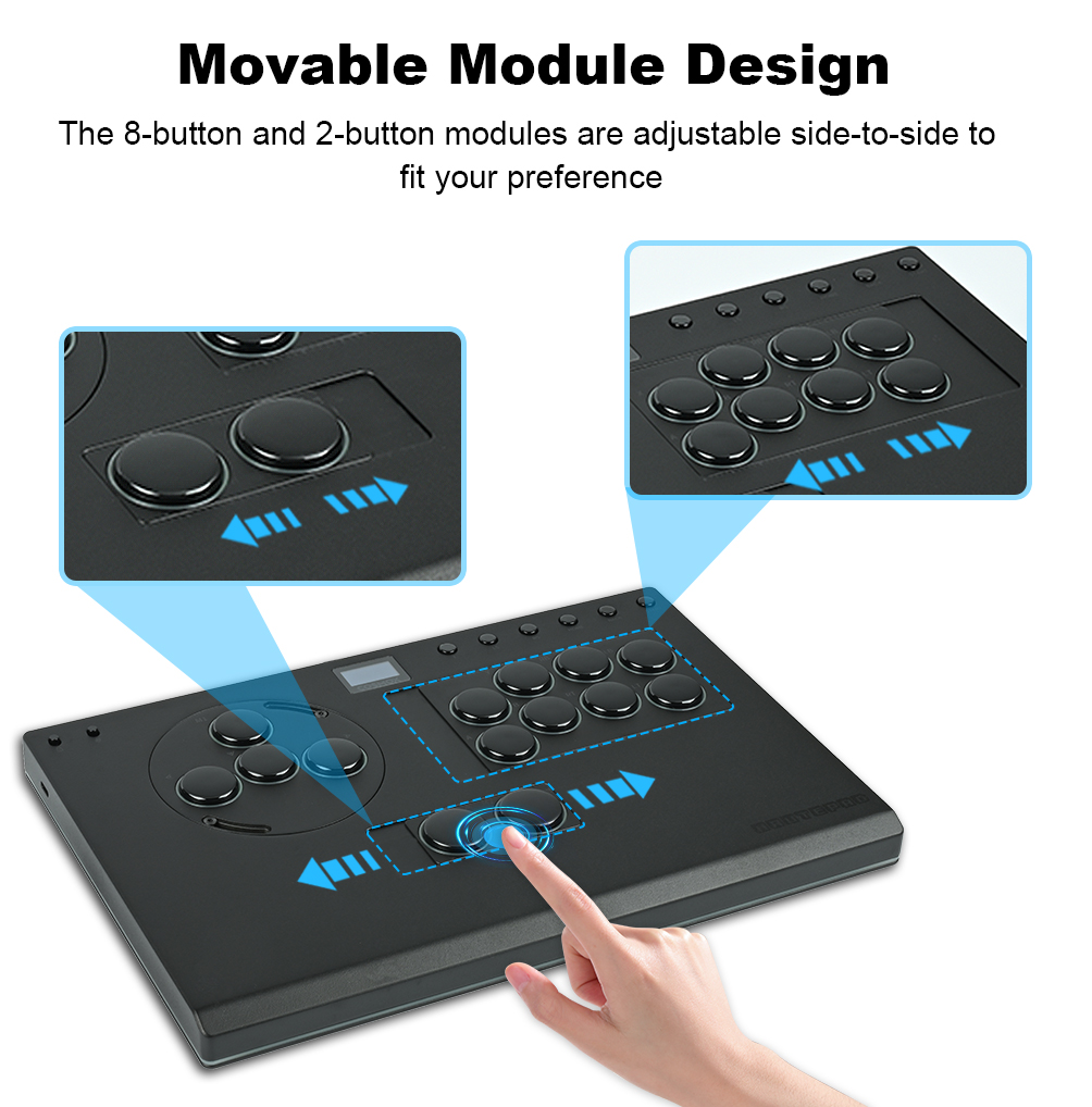 Haute42 X-Move 알루미늄 합금 히트박스 레버 - Joystick Pc Gaming 리뷰 및 가격