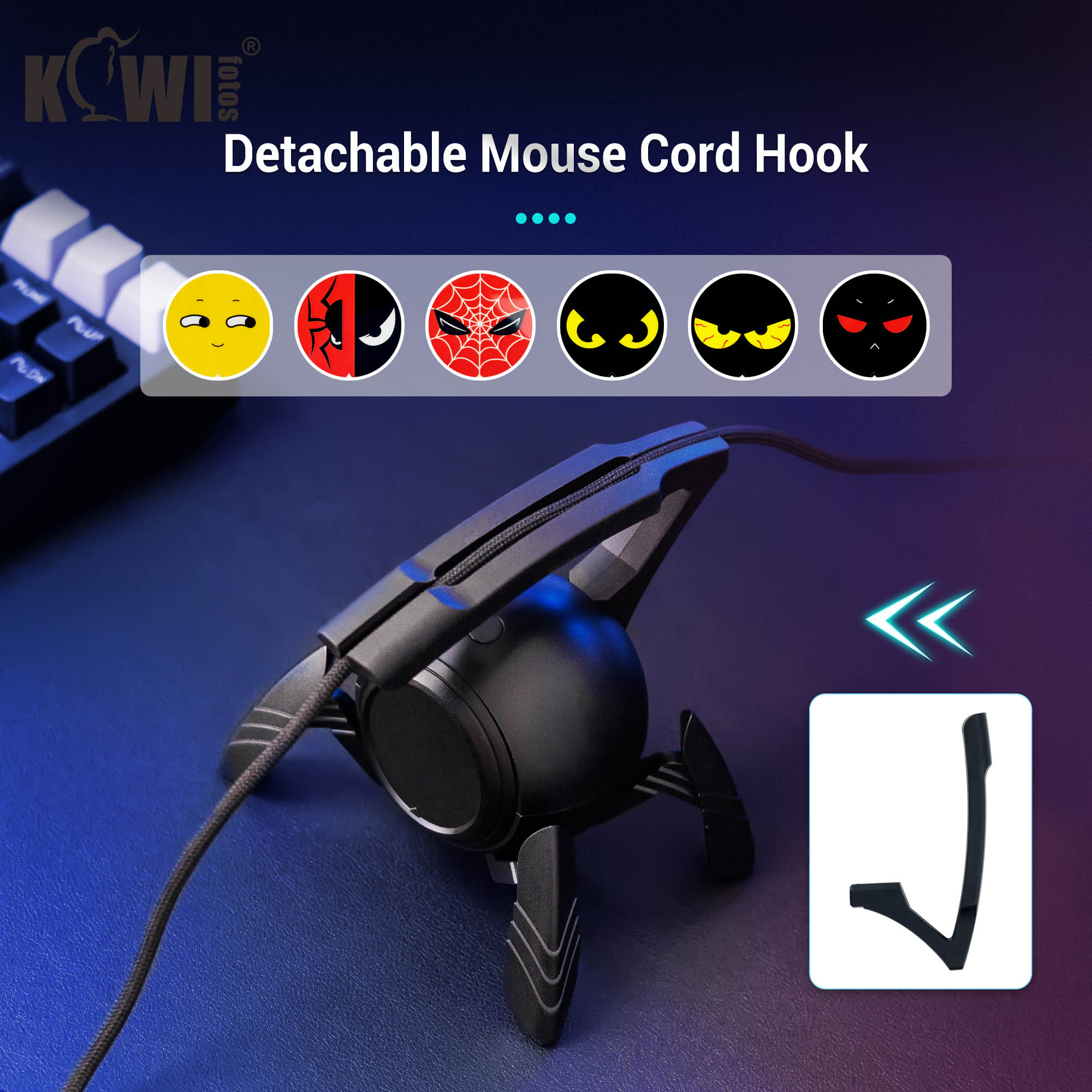 마우스 케이블 홀더 게임용 마우스 번지 코드 클립 와이 - Mouse Bungee Holder 리뷰 및 가격