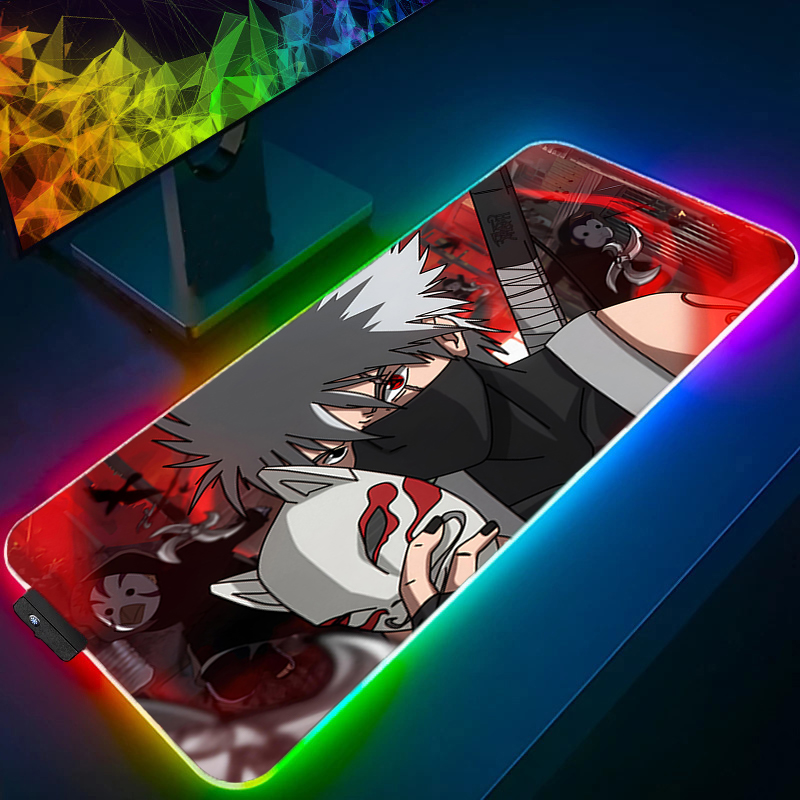 RGB 마우스 패드 나루토 카카시 하타케 프로페셔널 E - Pc Gaming Naruto 리뷰 및 가격