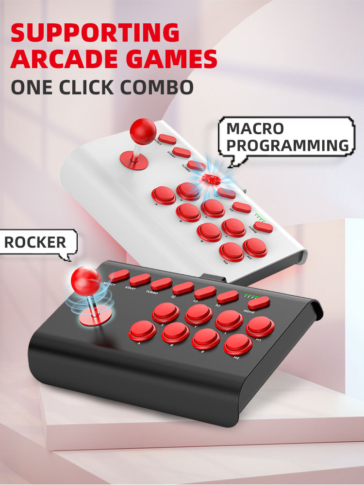 닌텐도 스위치용 8버튼 아케이드 스틱 및 PS4 PC용 - Joystick Pc Gaming 리뷰 및 가격