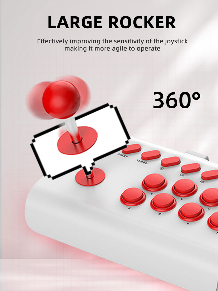 닌텐도 스위치용 8버튼 아케이드 스틱 및 PS4 PC용 - Joystick Pc Gaming 리뷰 및 가격