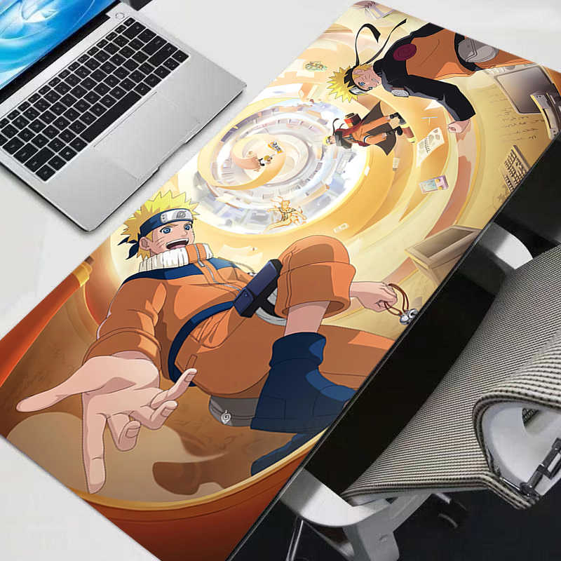 마우스 패드 노트북 게임용 책상 매트 흑백 만화 마우스 - Pc Gaming Naruto 리뷰 및 가격