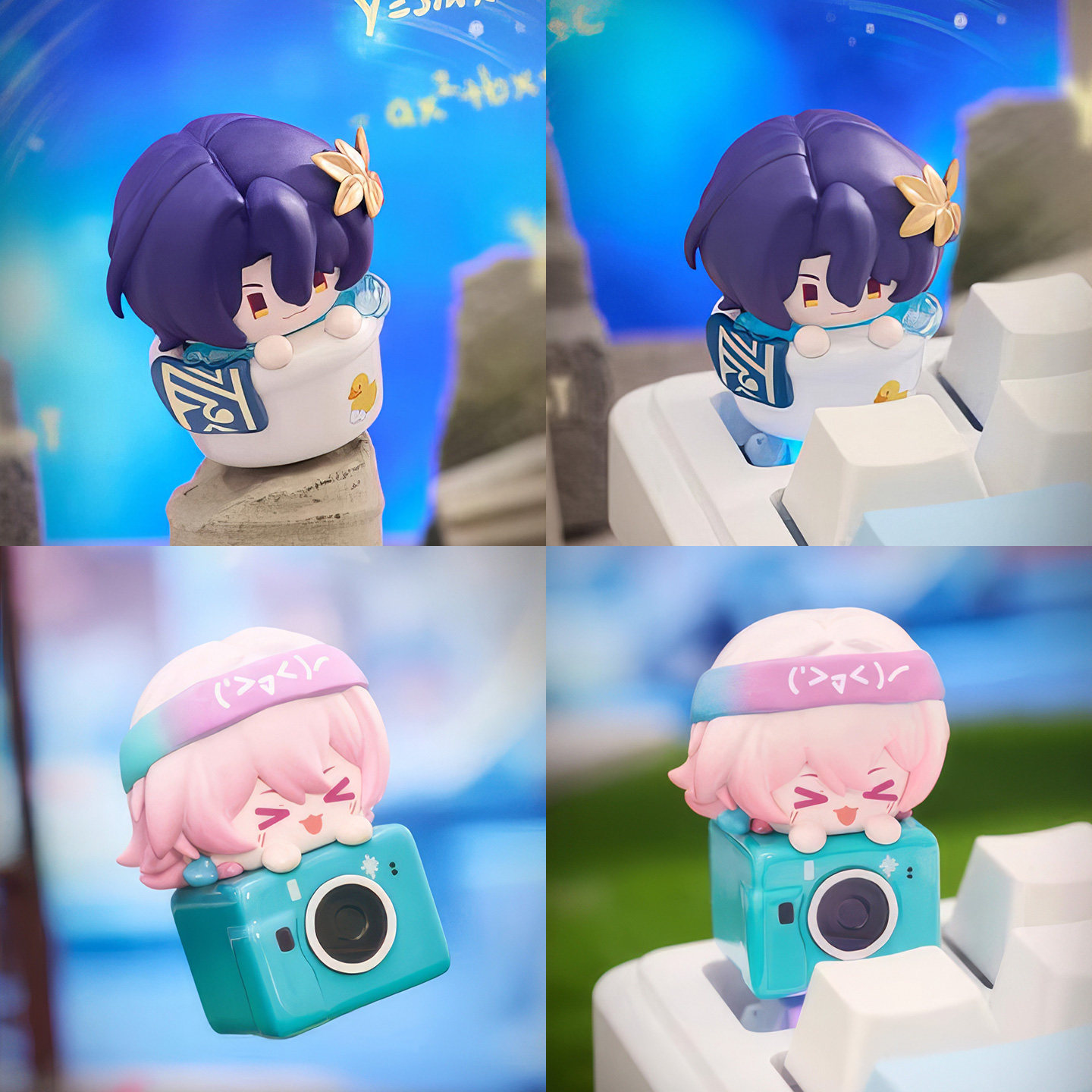 미호요 혼카이 스타 레일 키캡 블라인드 박스 토이 펜던 - Custom Keycaps 리뷰 및 가격