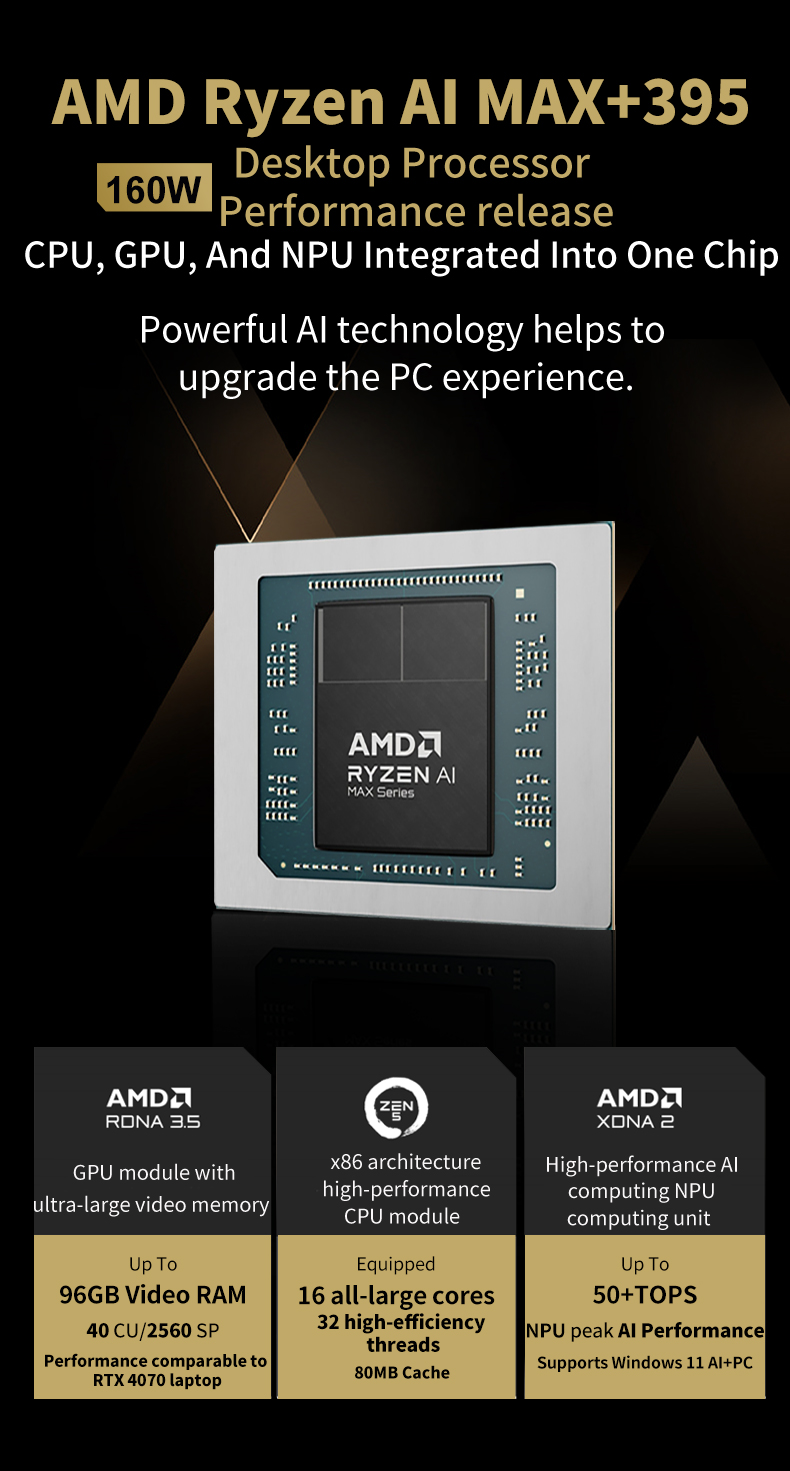 라이젠 AI MAX 395 미니 PC 128GB LPD - Pc Gaming Ryzen 리뷰 및 가격