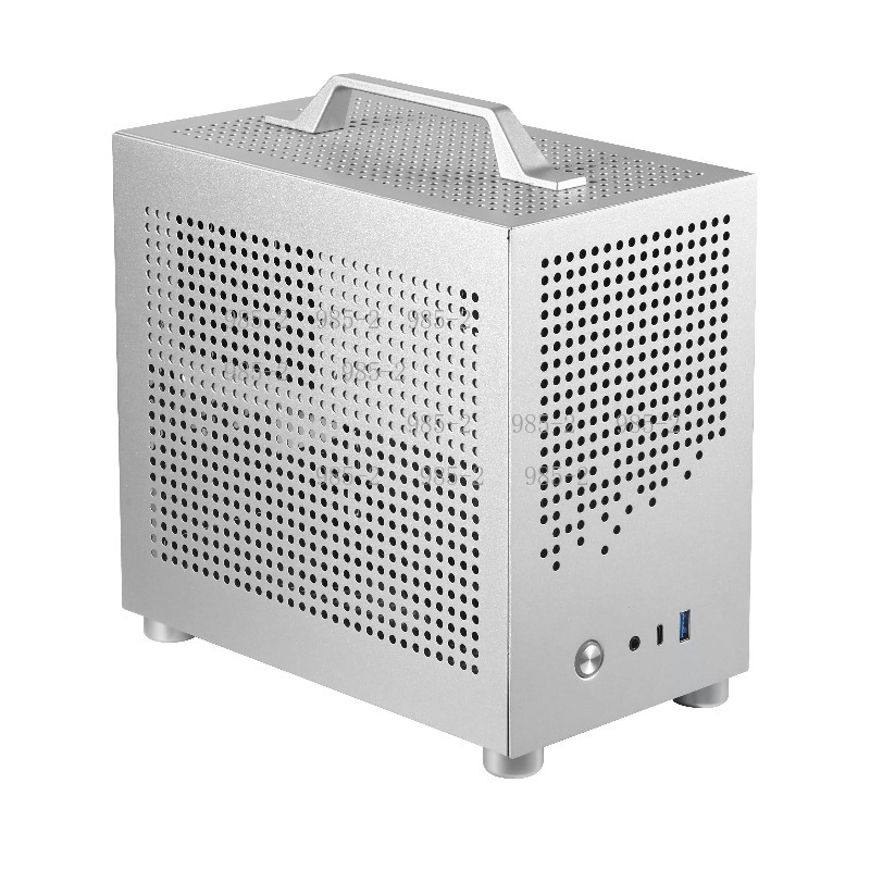 미니 ITX 타워 케이스 (휴대용 손잡이 포함), 외장 - Pc Gaming Case 리뷰 및 가격