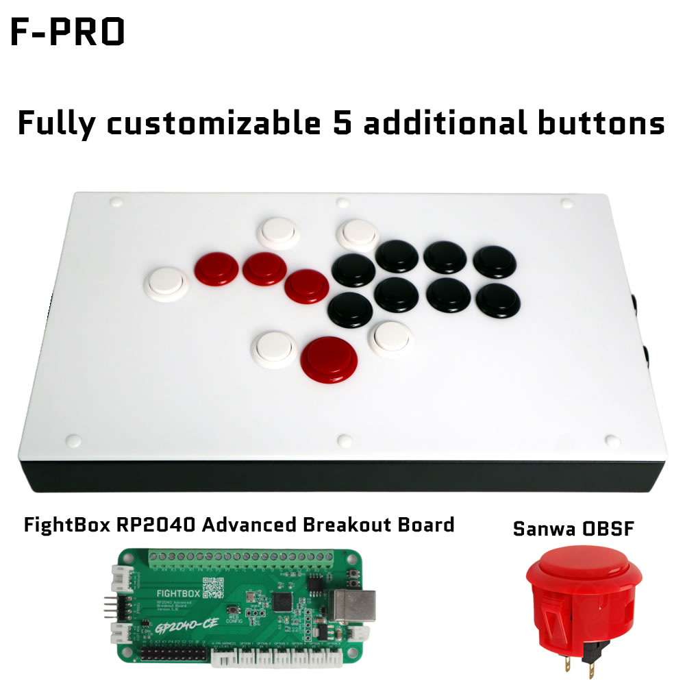 FightBox F-PRO 올 단추 레버리스 아케이드  - Joystick Pc Gaming 리뷰 및 가격