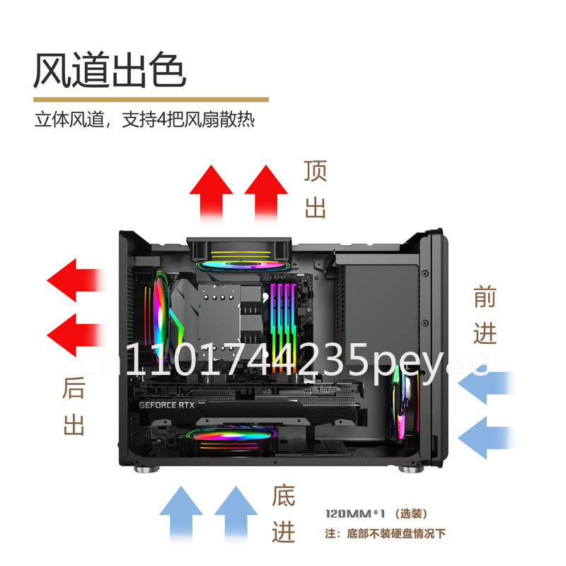 P40 메쉬 휴대용 ITX 미니 게이밍 PC 케이스,  - Pc Gaming Case 리뷰 및 가격