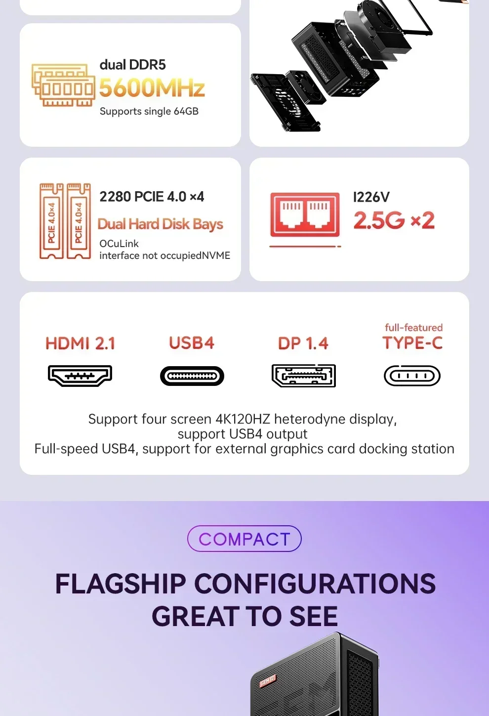 Aoostar GEM12 AMD Ryzen 7 8845 - Pc Gaming Ryzen 리뷰 및 가격