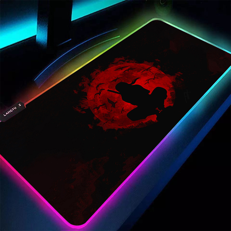RGB 마우스 패드 90x40cm 나루토 이타치 우치하 - Pc Gaming Naruto 리뷰 및 가격