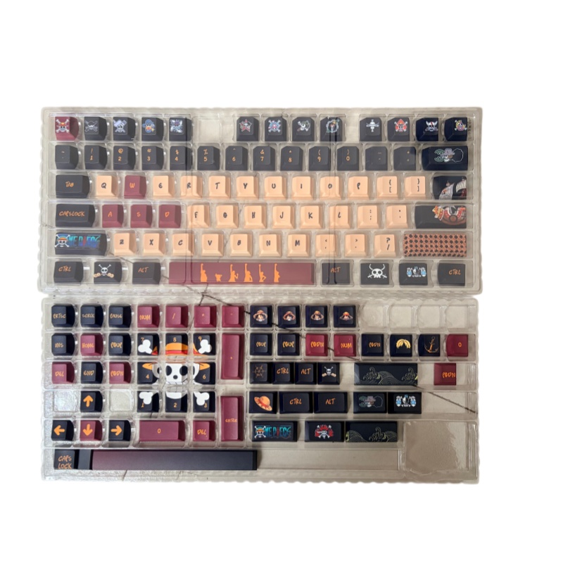 원피스 애니메이션 캐릭터 테마 PBT 열전사 커스텀 오 - Custom Keycaps 리뷰 및 가격