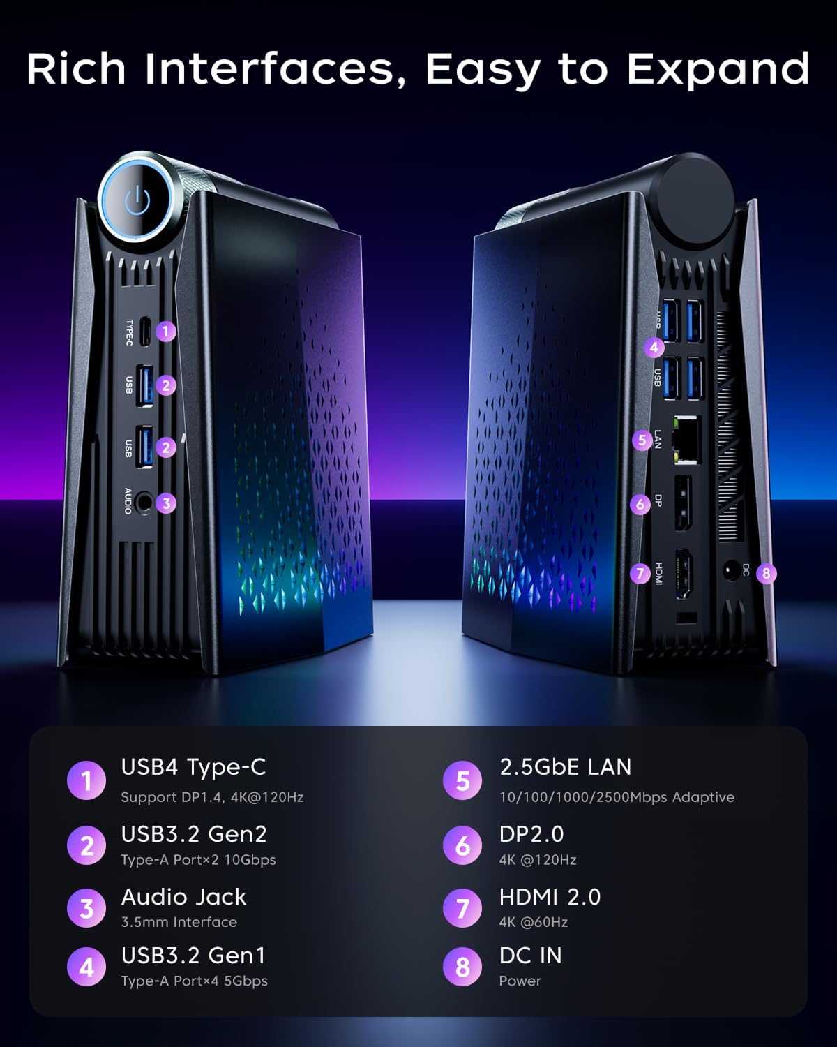 KAMRUI 게이밍 미니 PC Ryzen 7 H255  - Pc Gaming Ryzen 리뷰 및 가격