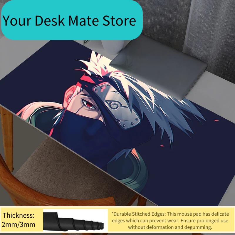 게임용 마우스 패드 대형 나루토 카카시 하타케 컴퓨터  - Pc Gaming Naruto 리뷰 및 가격