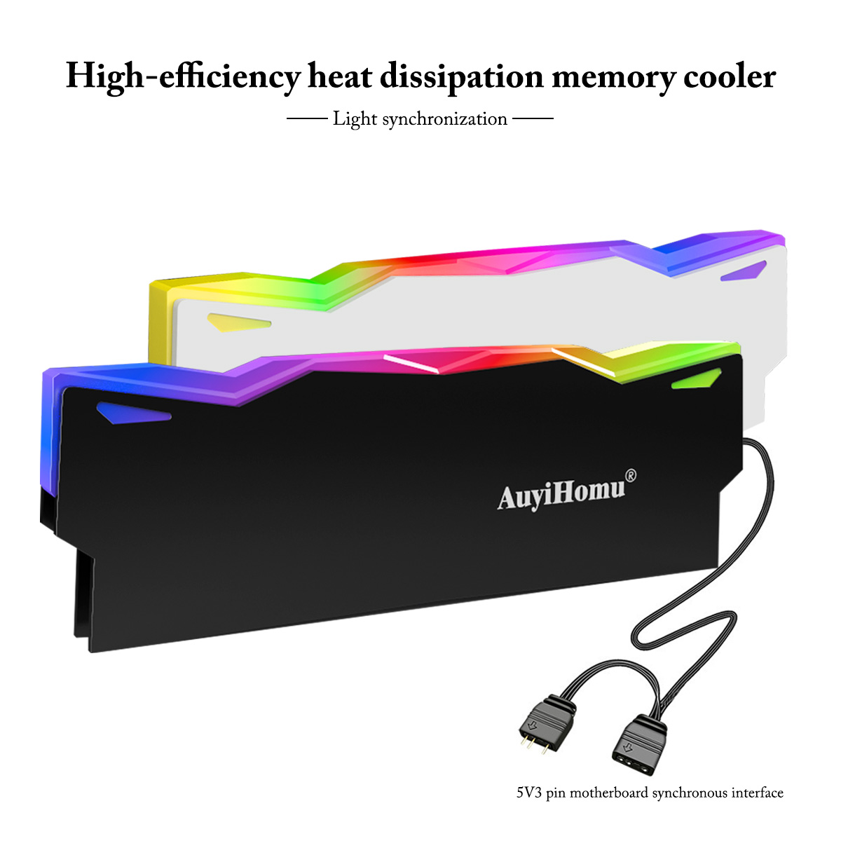 AuyiHomu RGB 히트싱크, 5V 3핀 ARGB  - Pc Gaming Ddr5 리뷰 및 가격